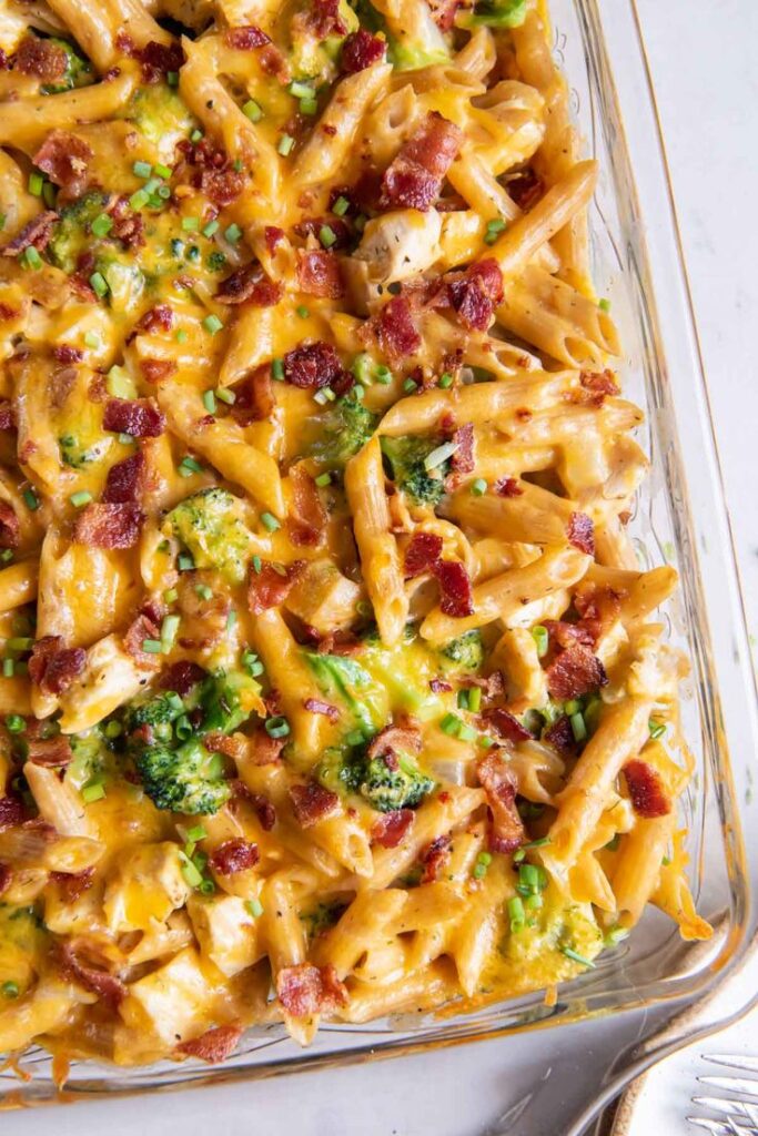 Ranch-Chicken-and-Bacon-Casserole-foodifavs-2023